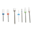 thumbnail image 4 of Nail File Drill Bit, Nail Drill Bits 7Pcs CW CCW Universal  For Home, 4 of 7