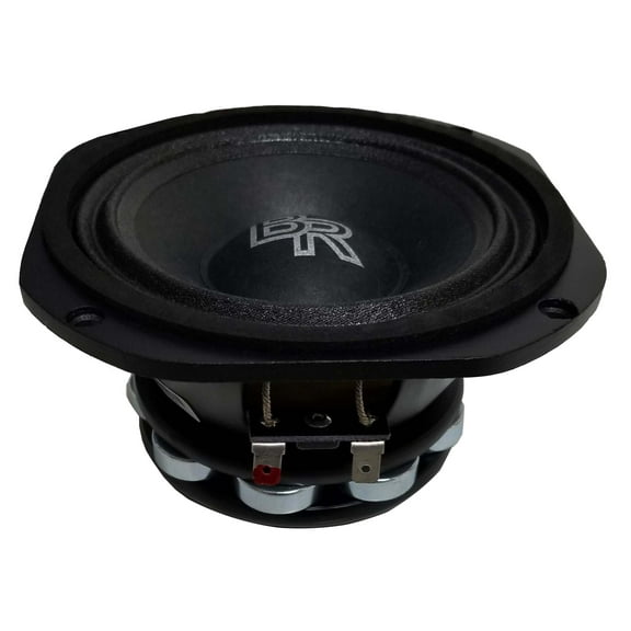 Bass Rockers High Power Speakers - High-End Neodymium Speakers - 8 Ohm, 90.2dB - BRM5ND 5.25" - Loud Audio Note Speaker for Pro Car, Home, Office, Institute & Truck Audio (Single)
