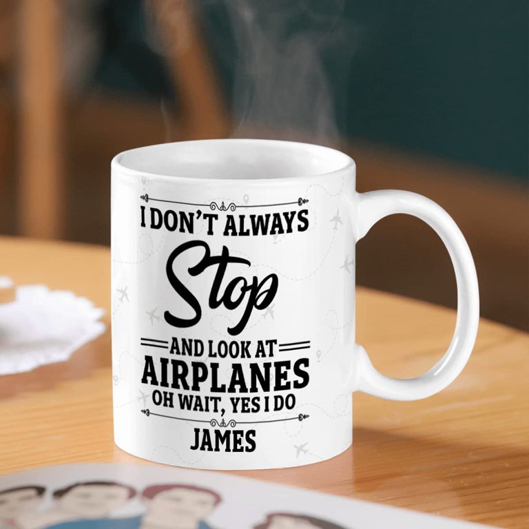 Look at Airplanes - Mug