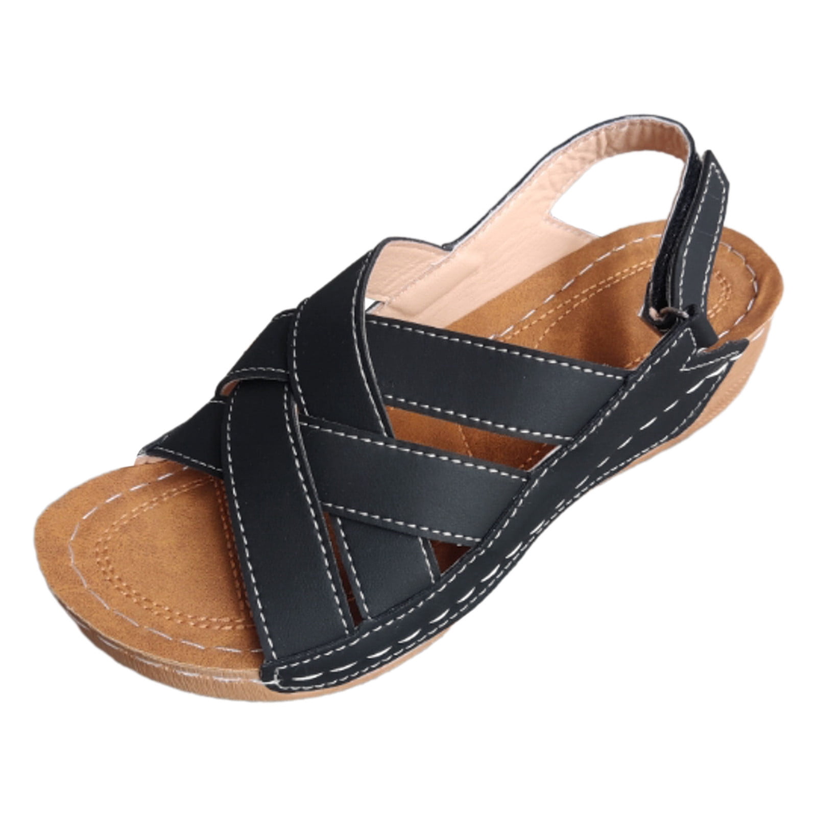 TOWED22 Women's Sandals Comfortable Flip Flops for Women Summer