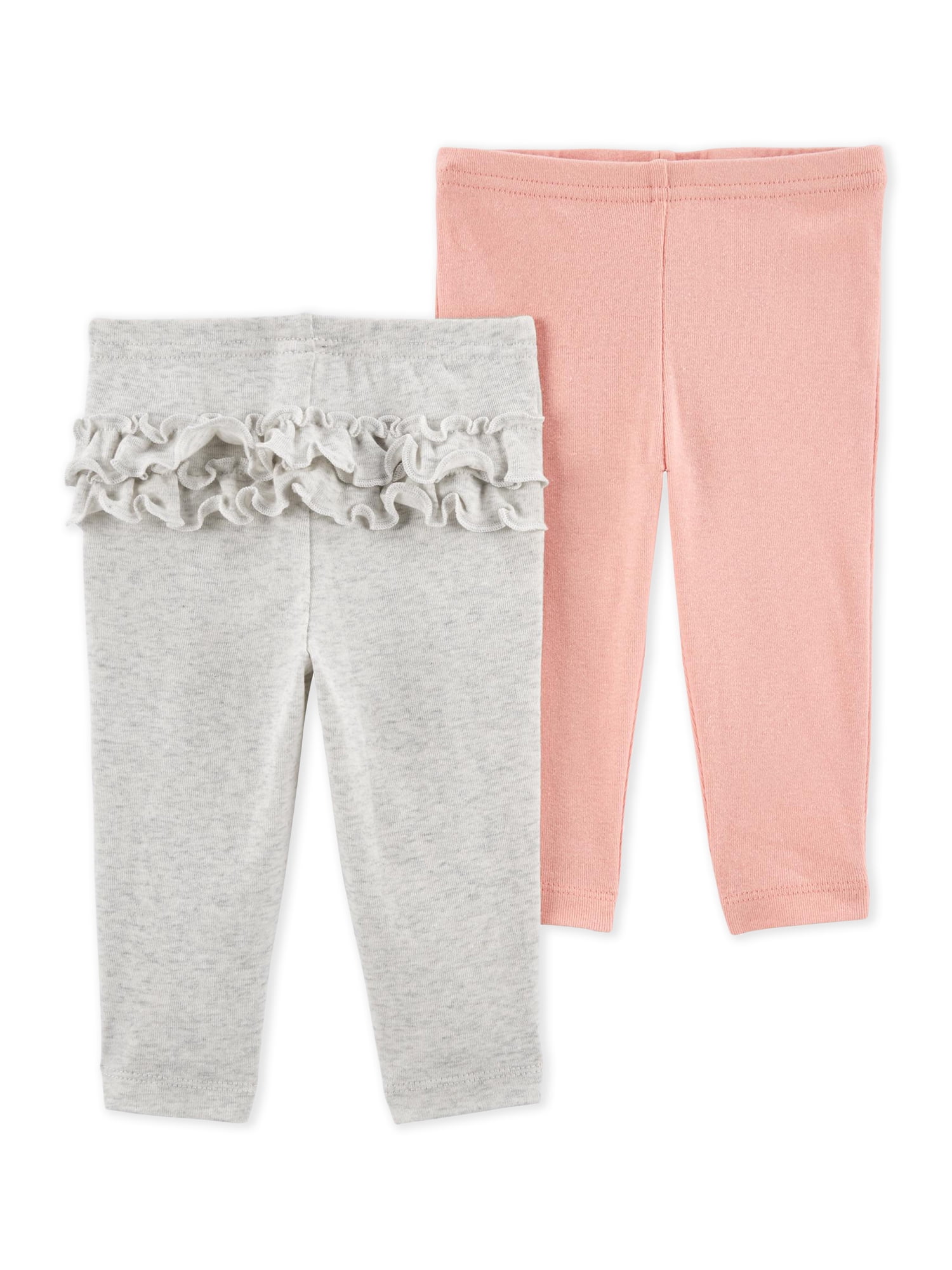 Carter's Child of Mine Baby Girl Pant, 2-Pack, Sizes Premie-9M
