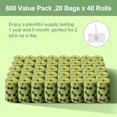 thumbnail image 5 of PayUSD Dog Poop Bags Dog Waste Bags with Dispenser 40 Rolls 800 Counts Extra 1.5C Thickness, 5 of 7