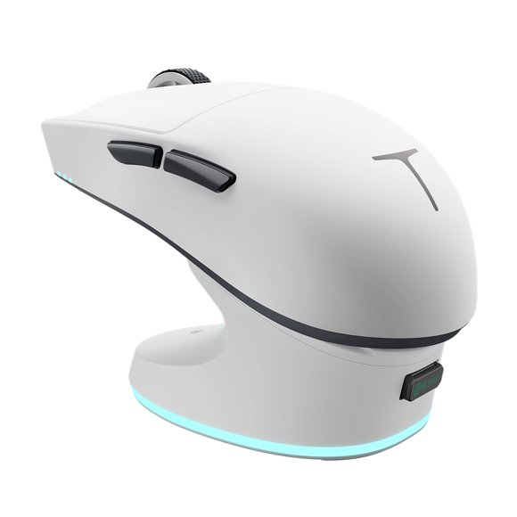 Mouse Gamer Inalámbrico Thunderobot 8khz ML903 Mini Dpi30000 Triple Conexión (NearLink/2.4G/BT) Sensor insignia PAW 3950Pro Ratón Blanco
