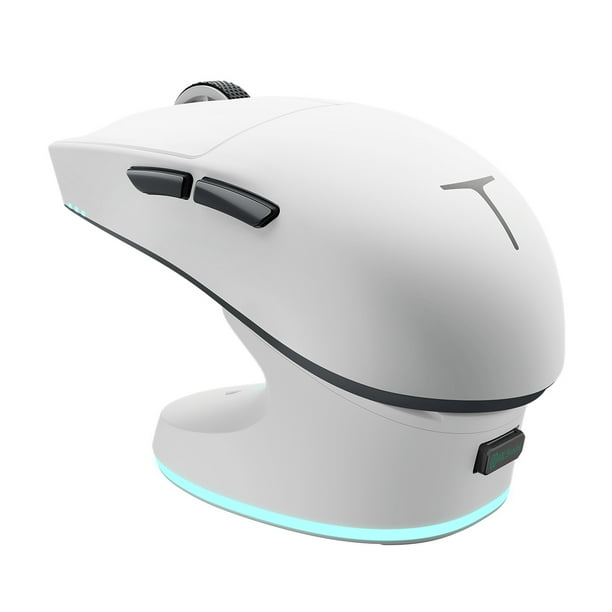 Mouse Gamer Inalámbrico Thunderobot 8khz ML903 Mini Dpi30000 Triple Conexión (NearLink/2.4G/BT) Sensor insignia PAW 3950Pro Ratón Blanco