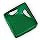 thumbnail image 2 of Natural Lab Certified Green Onyx 3.25 To 11.25 Ratti Square Haqiq Gemstone For Jewelry Making-B08CSH, 2 of 6