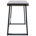 thumbnail image 5 of SAFAVIEH Dennings Contemporary Rectangle Wood Desk, Walnut/Black (42 in. W x 20 in. D x 30 in. H), 5 of 11