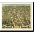 thumbnail image 2 of Historic Framed Print, PA Corry 1870 MAP, 17-7/8" x 21-7/8", 2 of 9