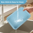 thumbnail image 4 of Baking Pans Set Non-Stick Carbon Steel Blue 6-Piece Oven Safe Bakeware, 4 of 9