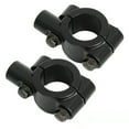 thumbnail image 2 of hengzirui Motorcycle 10mm Handlebar Mirror Mount - 2pcs Clamp Adaptor (Black), 2 of 4