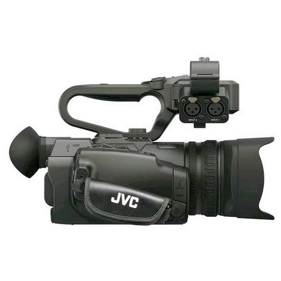 JVC GY-HM250U Ultra 4K HD 4KCAM Professional Camcorder + Top Handle Audio Unit