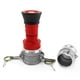 thumbnail image 2 of Boquilla para manguera contra incendios QWORK Heavy Duty 2 NPSH/NPT con Camlock, 2 of 5