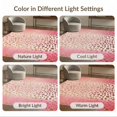 thumbnail image 7 of ODIKA Pink Cheetah Leopard Print Spotted Sparkly Zebra Decoration Tiger Non-Slip Chair-Friendly for Home Office, Gaming Room, Under Desk, 7 of 7