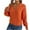 Orange, variant on Annhoo Fall Sweaters for Women V Neck Lapel Long Sleeve Knitted Tops Ladies Casual Loose Pullover Shirts