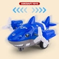 thumbnail image 3 of HongKeJi Airplane Toy Cars for Toddlers 1 2 3 Year Old, Mini Aircraft Toys Car, Christmas Birthday Gifts for Kids Boys Girls, Gray, 3 of 8