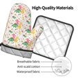 thumbnail image 4 of Bingfone Cute Baby Dinosaurs Print Oven Mitts Pot Holders Set 2 PCS for Kitchen for Cooking Grilling Baking BBQ Pot Holders Cook Essentials, 4 of 7