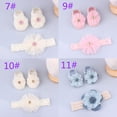thumbnail image 3 of 0-12M Baby Socks & Bow Headband Elastic Lace Bow Headwear Infant Elastic Floor Socks Skin Friendly Accessories, 3 of 8