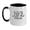 Black, variant on I'm Not Angry This Is Just My Face! Funny Mug