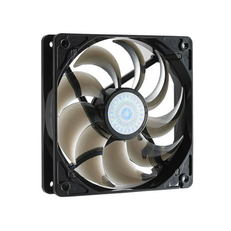 Cooler Master SickleFlow 120 - Sleeve Bearing 120mm Silent Fan for Computer Cases, CPU Coolers, and Radiators (Smoke