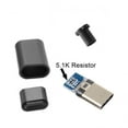thumbnail image 2 of JSER 5pcs/lot DIY 24pin USB Type C USB-C Male OTG Host Type 5.1k Resistor with Housing Cover, 2 of 6