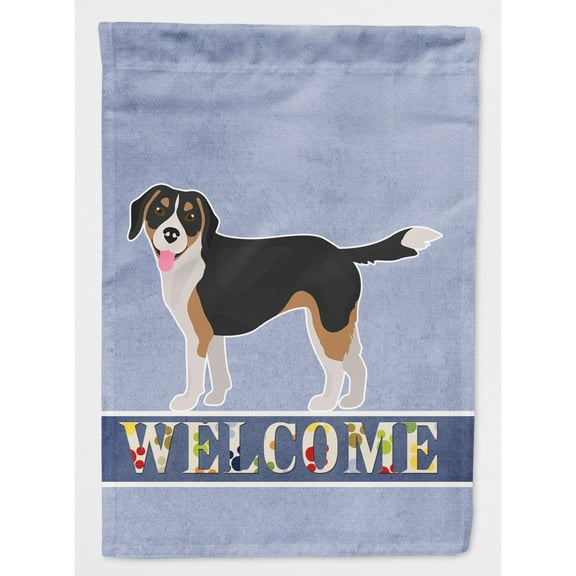 Carolines Treasures CK3709CHF Beaglier 2 Welcome Flag Canvas House Size  Large multicolor