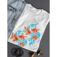 thumbnail image 3 of Set Of Goldfish In Water T-Shirt Women -Image by Shutterstock, Female Small, 3 of 4