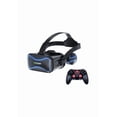 thumbnail image 1 of VRPARK J30+X3 Smart Virtual Reality Headset - 3D Immersive Gaming & Cinema Experience, Panoramic View, Comfortable Design, Advanced VR Technology for Movies & Virtual Exploration, Black, 1 of 2