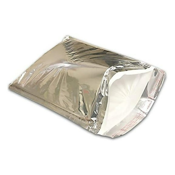Insulated Mailer Metalized Envelopes for Cold Shipping, 9" x 12" - 5/Case