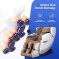 thumbnail image 4 of Zero Gravity Massage Chair Shiatsu Full Body Massaging Bluetooth Heat Recliner Chair rilassa, 4 of 6