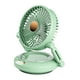 thumbnail image 3 of Ventilador de escritorio y pared 2 en 1 Ventilador portátil USB 3D Flujo de aire fuerte Operación silenciosa Ventilador personal pequeño Ventilador Verde Soledad admirador personal, 3 of 10