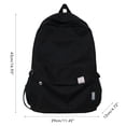 thumbnail image 2 of Mochila de color lindo liviano gran capacidad biblioteca de biblioteca para estudiantes bolsas bacinas de día casual para viajes al aire libre camping picnic, 2 of 8