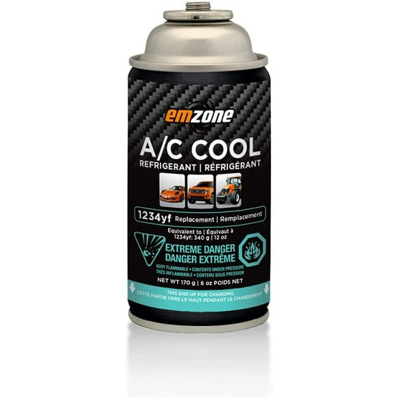 Emzone® A/C Cool Refrigerant 1234yf Replacement 6oz Can