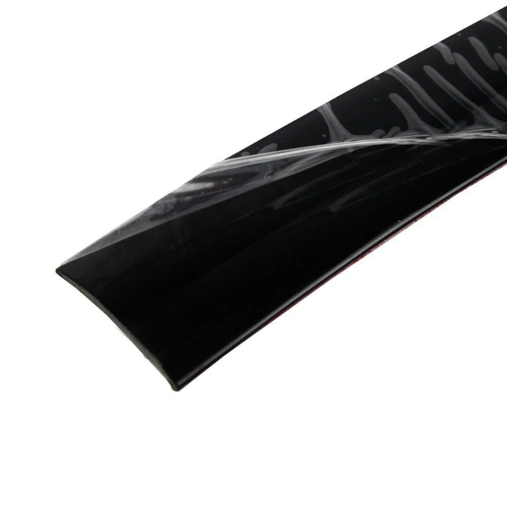 16ft 30MM Universal Gloss Black Moulding Trim Car Body Protect