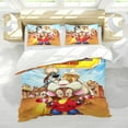 thumbnail image 5 of An american tail Themed Bed Sheet Set Three Piece Set 53x79 Inches Comfortable And Skin Friendly Unique Design Creating A Star Studded Night Home Decor Gifts For Family Friends fans, 5 of 6