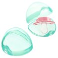 thumbnail image 3 of 4 Pack Pacifier Holder Case Set,Happon Plastic Pacifier Cover Pouch for Diaper Bags,Portable Transparent Pacifier Storage Box Container for Travel, Home, 3 of 6