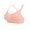 Pink, variant on Wireless Bras for Women Plus Size Side Support No Underwire Criss Cross Bralette Everyday Bra