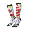 thumbnail image 2 of Balery Funny Christmas Gnome Printed Novelty Socks Men's Women's Crew Socks Sports Socks Knee High Socks Cotton Socks Quirky and Cool Socks, 2 of 9