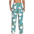 thumbnail image 3 of Fotbe Cartoon Funny Goose Men's Pajama Pants,Sleepwear Pants,Pj Bottoms Drawstring And Pockets-Small, 3 of 9