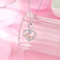 thumbnail image 7 of Infinity Love Heart Necklace for Mom/Grandma/Nana/Aunt Jewelry for Mama Grandma Nana Birthday, 7 of 7