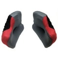 thumbnail image 2 of Arai VX-Pro4/MX-V Replacement Helmet Cheek Pads Gray/Red 12MM, 2 of 2