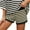 Coffee, variant on Arlun Women's Striped Micro Shorts Knitted Low Rise Booty Y2k Mini Shorts Elastic Waisted Color Block Stretchy Loungewear Soft Comfortable Casual Hot Pants Beige One Size