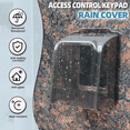thumbnail image 5 of Doorbell Rain Cover, Transparent Doorbell Water Shield Waterproof Protector Doorbell Access Control Attachment, 5 of 7