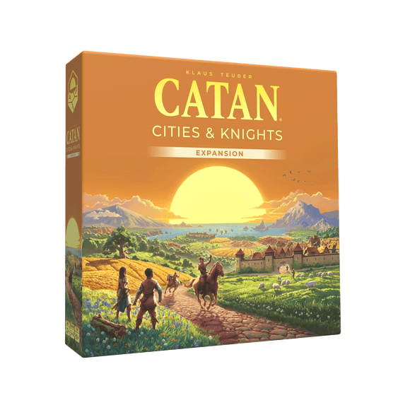 CATAN: Cities & Knights Expansion Board Game – Strategy Game, 3–4 Players, Ages 12+, English