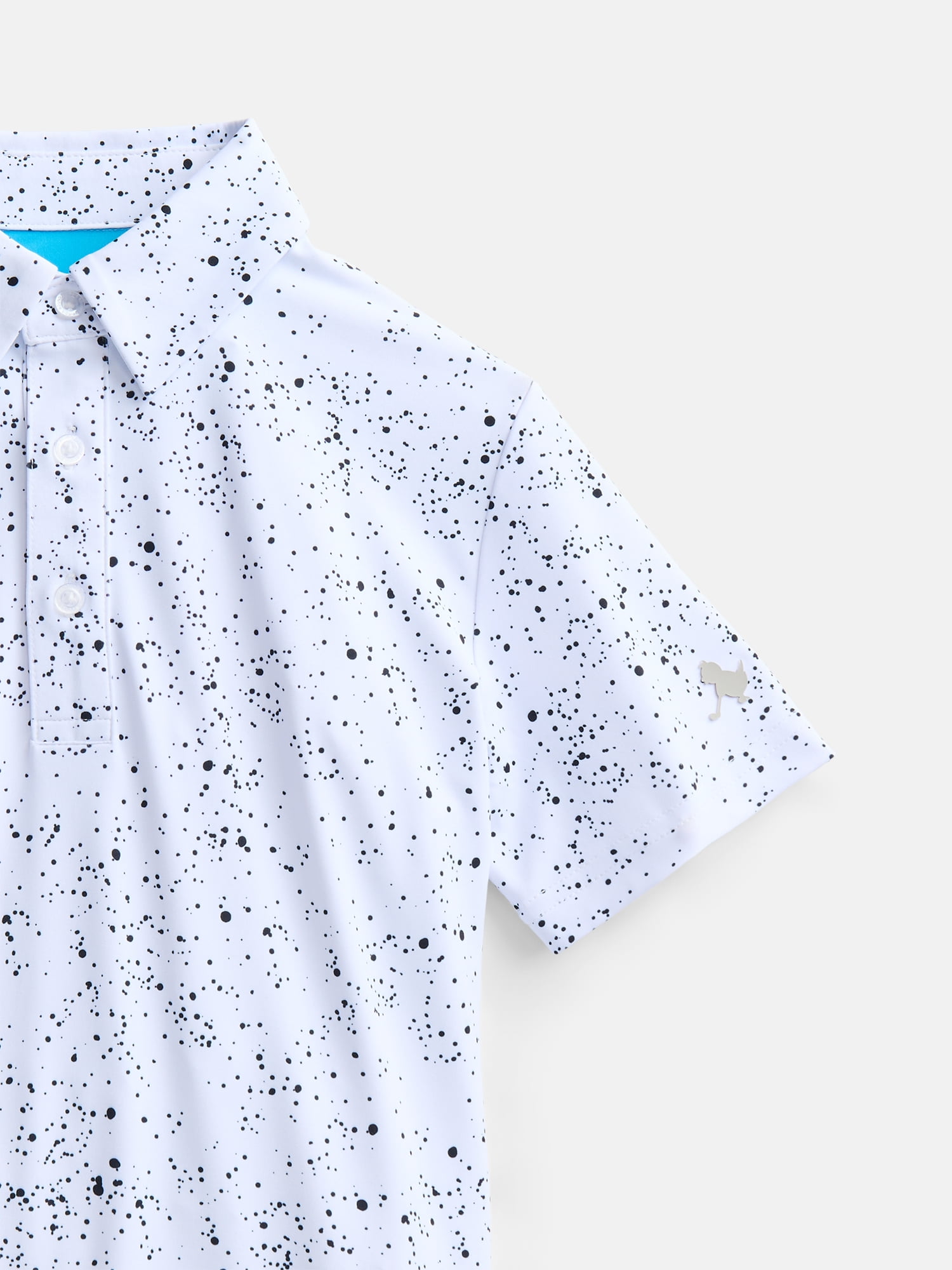 Birdie Bound Boys Splatter Polo Shirt, Sizes 4-16