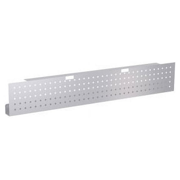 Lorell, Training Table Steel Silver Modesty Panel, 1 Each, Metallic Silver