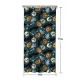 thumbnail image 5 of Halloween Spooky Icons Pattern Shower Curtain 36"x72" ,Bathroom Decorative Shower Curtains Set with 12 Hooks,Modern Waterproof Washable Shower Curtain, 5 of 6