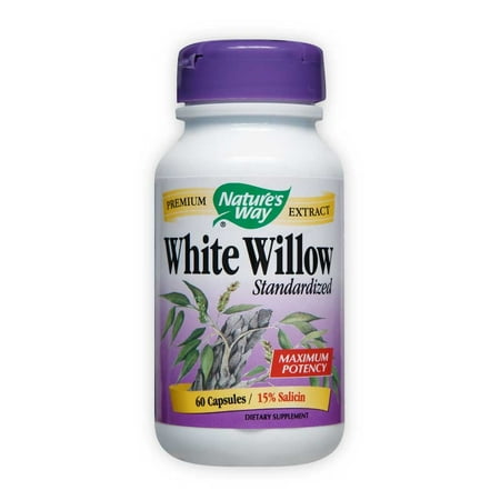 Natures Way White Willow Bark Std