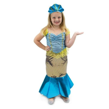 Magnificent Mermaid Childrens Costume, Age 3-4