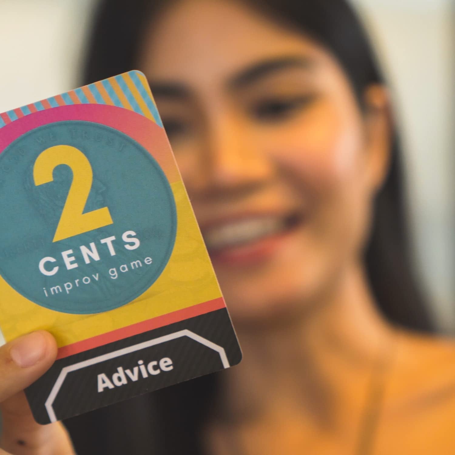 2 Cents Family-Friendly Comedy Storytelling Game Cards - Funny and Creative Improv Story Card Games for All Ages - Fun Groups Gathering, Party Activities, Adult Game Night - 3 - 8 Storyteller Players