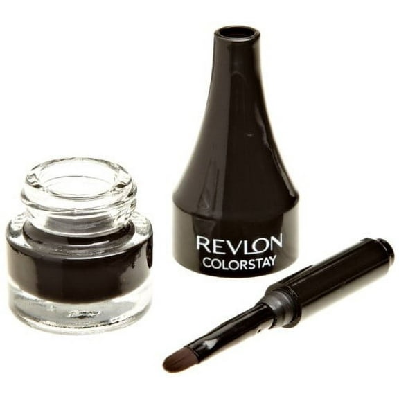 Revlon Colorstay Creme Gel Eye Liner, 1 Black (Pack of 2)