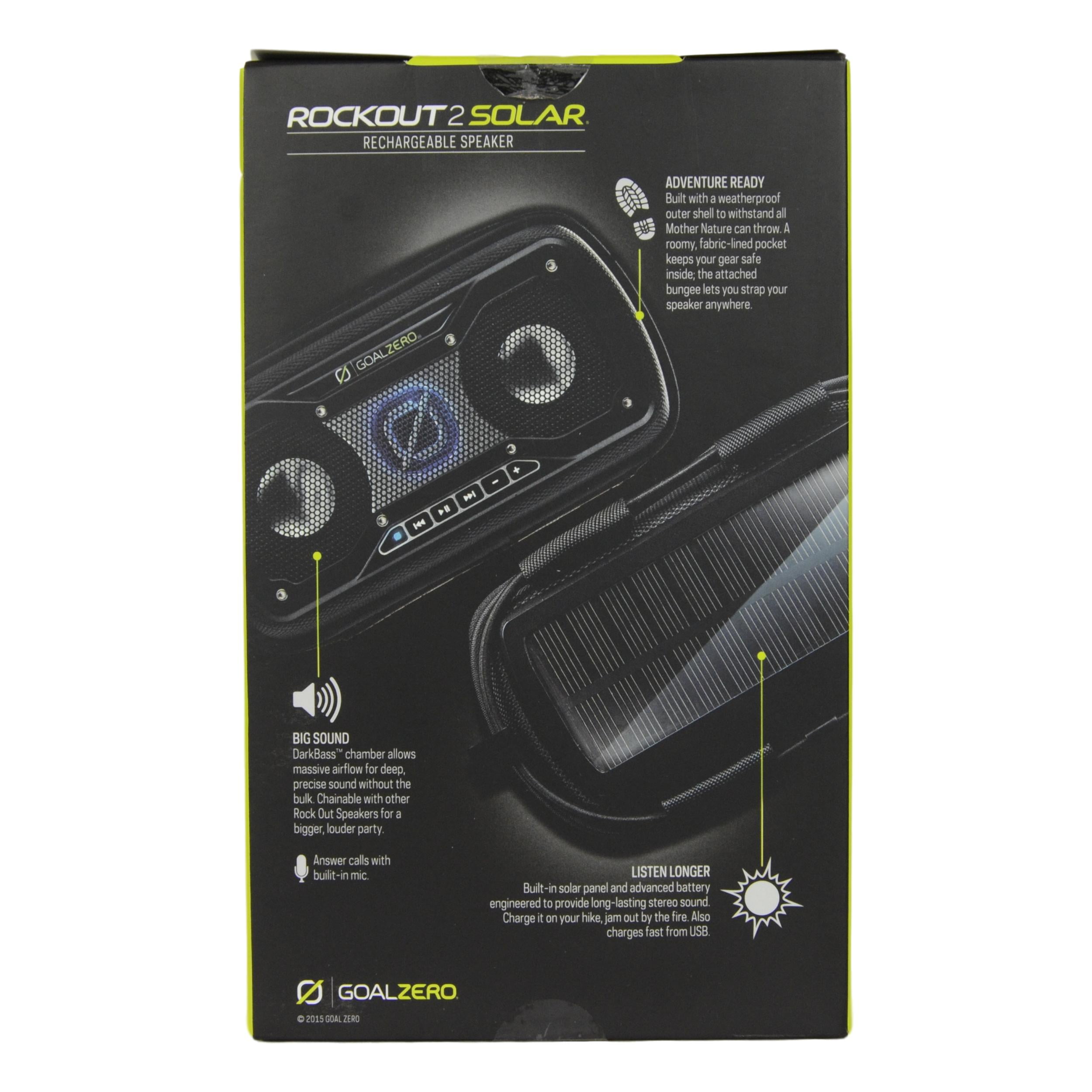 goal zero rock out 2